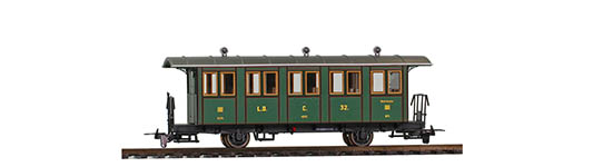 074-3234102 - H0m - Personenwagen 2-achsig, Nostalgie L.D. C.32., Ep. VI